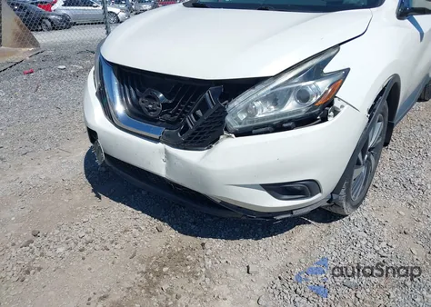 2017 Nissan Murano S/Sl/Sv/Platinum z USA, uszkodzony, nr VIN 5N1AZ2MH0HN135320